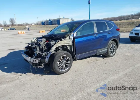 2020 Honda Cr-V Awd Ex-L из США, поврежденный, VIN 5J6RW2H86LL018737